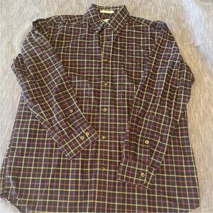 Orvis Multicolor Plaid Button-Down Shirt